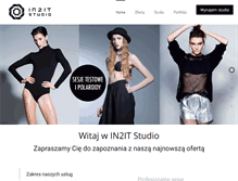 Tablet Screenshot of in2itstudio.pl